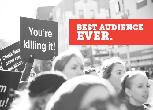 best audience ever